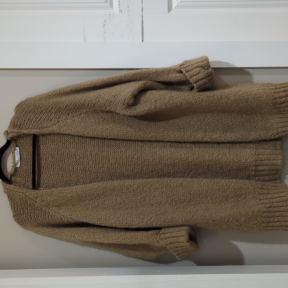 Oversized Open Sweater